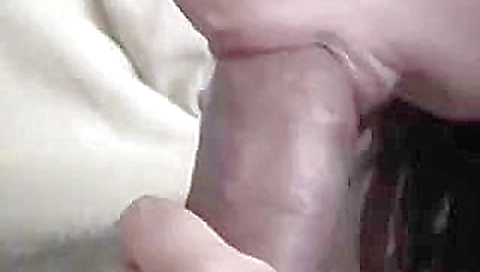 Giving a blowjob to her ex-boyfriend
