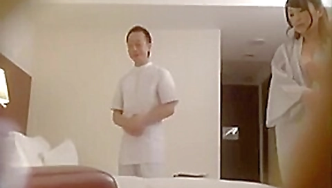 massage in front of my husband