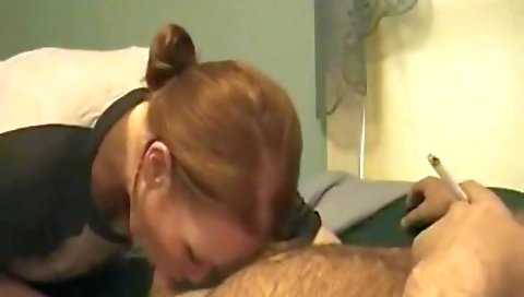 blow job deepthroat swallow,he watches tv, i like to go deeper,u watch porn