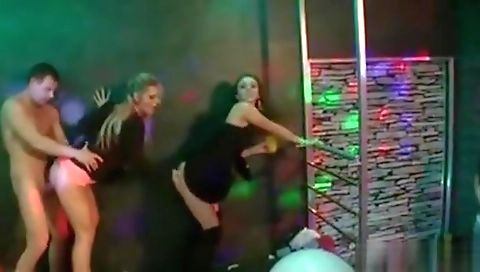 Bisexual Sluts Fucking In Club