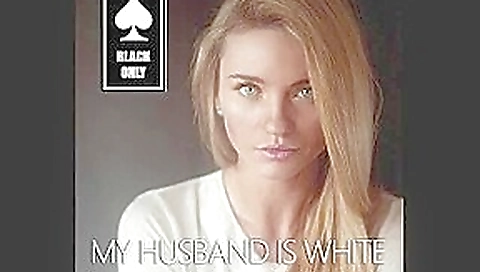 modern white marriage- Black Only and Pussyfree lifestyle is common now
