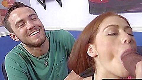 Poor Cuckold Watching Alice Green Taking 2 BBCs