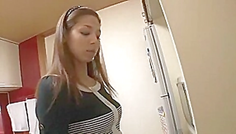 Hottest Japanese chick Karina Mikani in Incredible Cuckold JAV clip