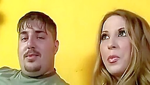 Real wife gets her bbc creampie in front of hubby ass cuckold