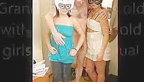 Slideshow: Bisexual teens 18+ and Grandpa first time
